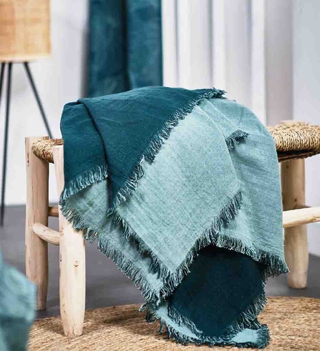 [0520477] PLAID 150/200 CELADON KALI LEF 116347