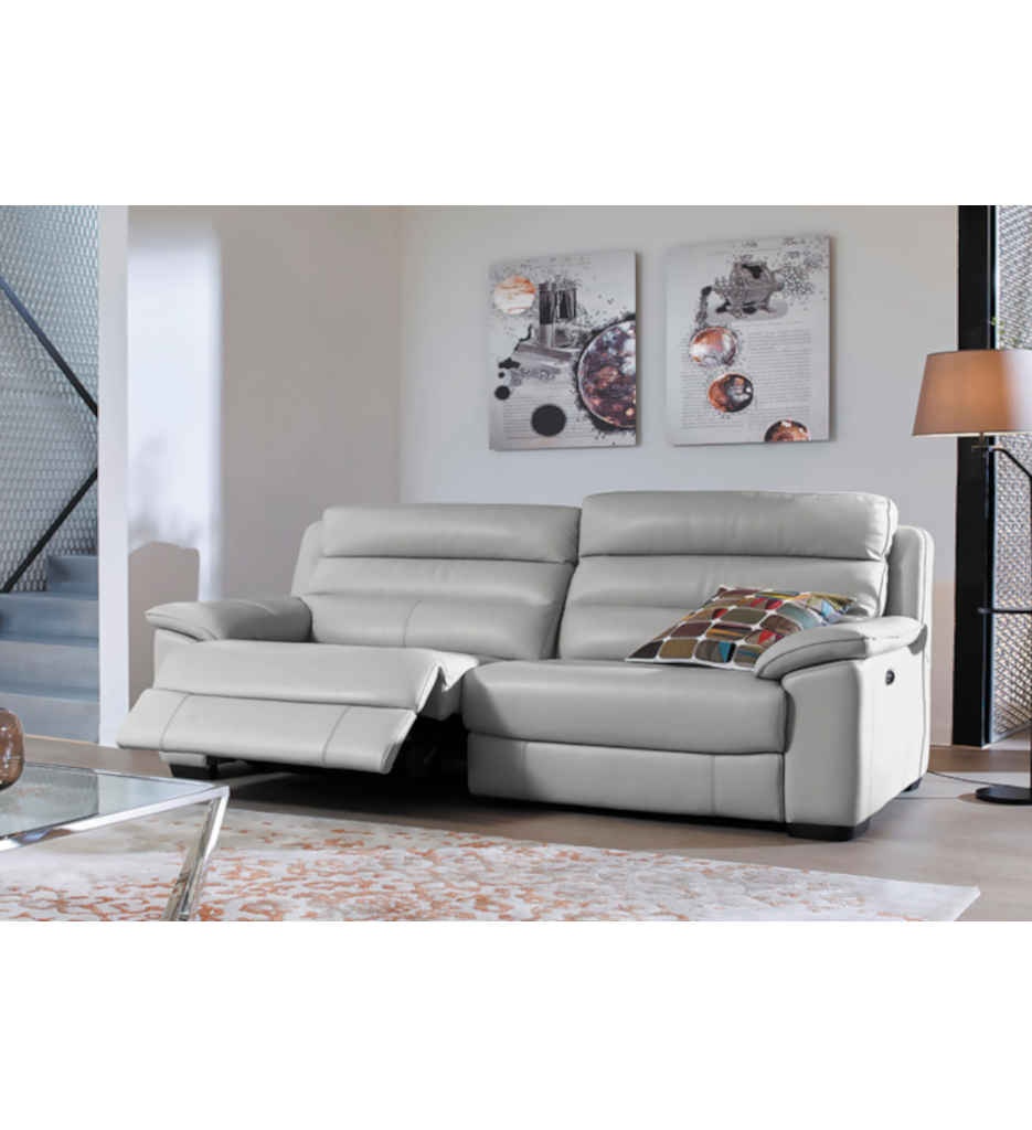 #CANAPE 2.5 PL- 2 RELAX ELECT (2 assises - 2 éléments)-RSZ-B0216-CUIR CAT 10-BXS-251D-IMOLA