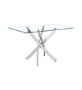 #TABLE 130 X 80 X 75 H-52861CR - ROMI ARGENT