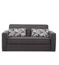 BANQUETTE SOFABED VELOURS ANTHRACITE-SIENA