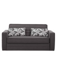 #BANQUETTE SOFABED VELOURS ANTHRACITE-SIENA