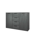 COMMODE 2PT/3T-24CBEA26-GALAXY CARBON