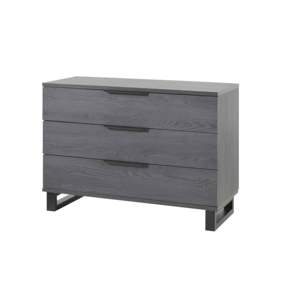 #COMMODE-IRON GREY-SUZAN