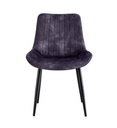 #CHAISES ANTHRACITE-TISSU -VAL THORENS-55131GA
