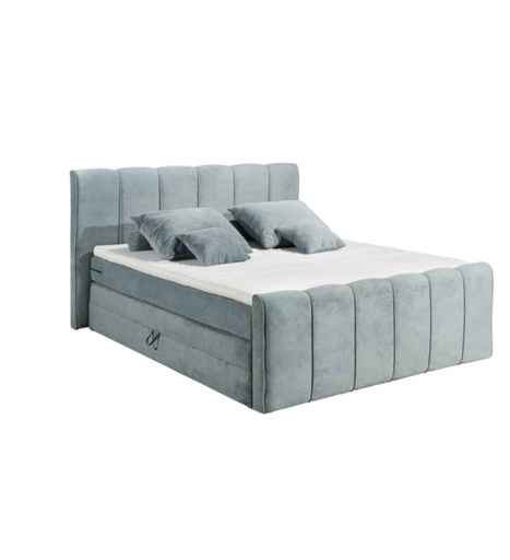 [0700209] BOX 120*200/61 CM-TISSU FJORD 74 MINT-56-U14-96x-LAREDO 6