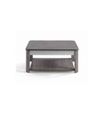 TABLE BASSE-CHENE GRIS/BLANC-CARTESIA