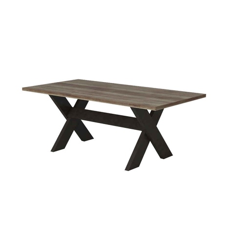 [0200283] TABLE RECTANGULAIRE PIED EN X N°13-21SC2730-MALTO