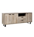 BAHUT 220 CM-COM2DR22-HUMUS OAK-COMO