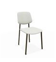 CHAISE LUGANO - EPA83 BRONZE- Diva 690 IVOIRE