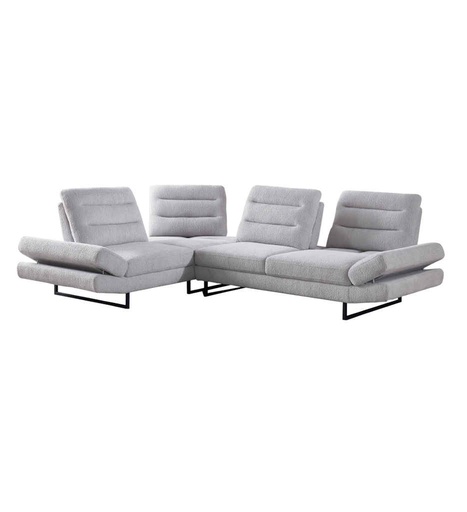 [010395] #ANGLE GAUCHE AV DOSSIER AVANCE/RECUL-MB-2280-CHAISE+ MB-2280-3S-TISSU OSLO IVORY-MB-2280-HARPER