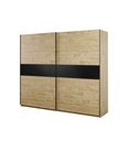 ARMOIRE 2PT-250CM-S25-GOLDEN OAK-CLARA