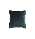 Coussin en velours gris