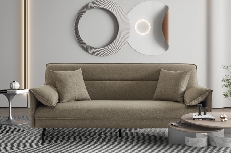 CANAPE-LIT BEIGE-REF. 1050-1SIVAS