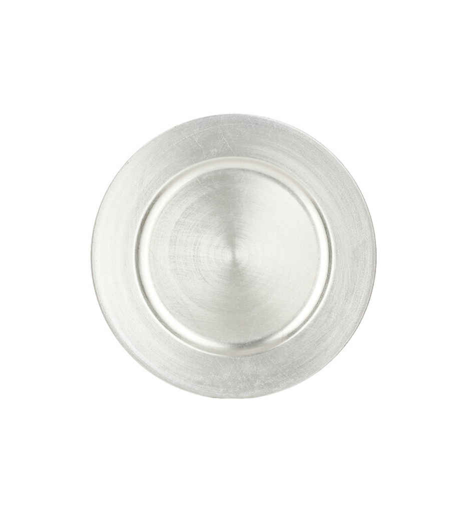 ASSIETTE PRESENTATION RONDE ARGENT 715850 AR
