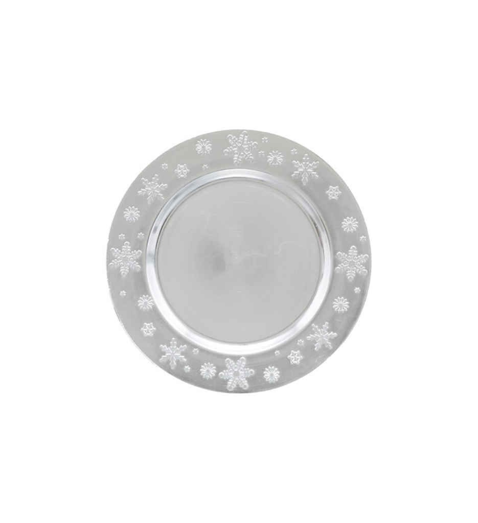ASSIETTE PRESENTATION FLOCON AR 33CM 183454AR