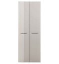 Lot de 2 grandes portes GRIS CACHEMIRE LAQUÉ DESIGNO ANA074K86704