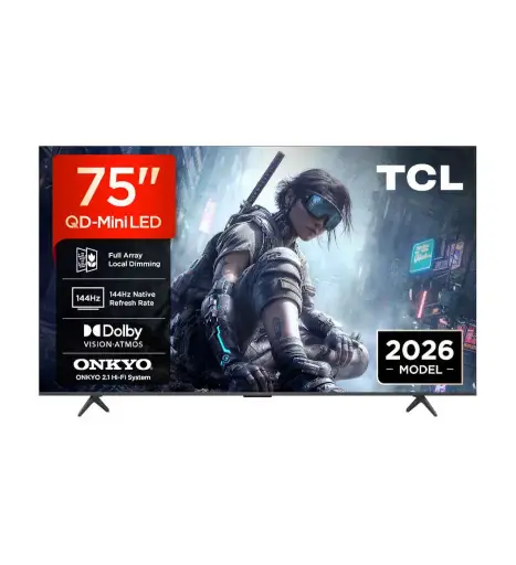 TCL 75T8D TV QD MINI LED 75"