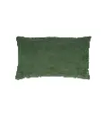 Coussin 30x50 cm Kaki Gaze de coton